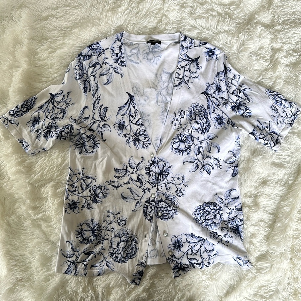 Talbots Short Sleeve Sweater size L